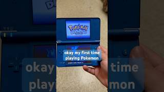 First time playing POKEMON DIAMOND fyp pokemon nintendo pokémon pikachu ds pokemondiamond [upl. by Ameluz]