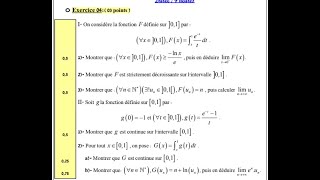 Fonction definie par integrale Ex5 [upl. by Sandberg]