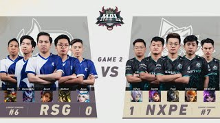 MPLPH S8 W3D1 RSG VS NXPE Game 2 [upl. by Valdis]