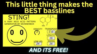 Free Max4Live Tool that makes the BEST basslines  quotSTINGquot [upl. by Meda]