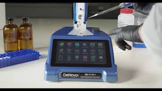 DS11 Series Spectrophotometer  Fluorometer  Nano UVVis  DNA and RNA Quantification [upl. by Furgeson]