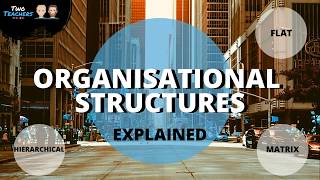 Organisational Structures Explained [upl. by Anihc251]