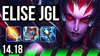 ELISE vs NUNU amp WILLUMP JGL  11111 Rank 5 Elise 4k comeback  EUNE Grandmaster  1418 [upl. by Swinton755]