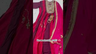 Karwachauth outfit 🫶🏻karwachauthspecial outfitideas fashor joshbrar trendingsong meesohaul [upl. by Lati]