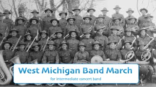 West Michigan Band March [upl. by Fong]