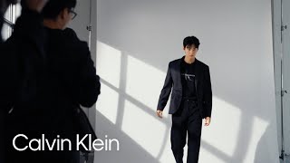 On Set with CHA EUNWOO  Calvin Klein Fall 2024 Campaign [upl. by Paule]