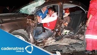 ¡IMPRESIONANTE Accidente en la Naucalpan Toluca deja 11 muertos [upl. by Haldi]