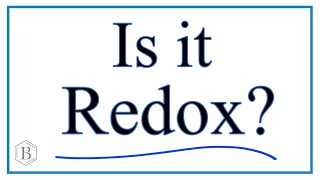 How to Tell if a Reaction is a Redox Reaction [upl. by Lissie544]