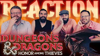 Dungeons amp Dragons Honor Among Thieves  Official Trailer REACTION [upl. by Isdnil835]