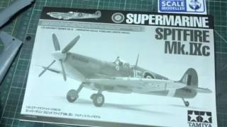 Tamiya 132 Supermarine Spitfire Mk IXc [upl. by Halverson724]