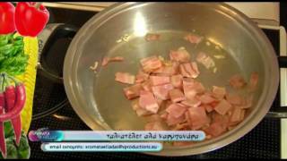 Cooking With Peter  Tagliatelle ala carbonara [upl. by Aimet]