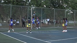 Lodge amp Combermere share honours in netball [upl. by Ruelu849]