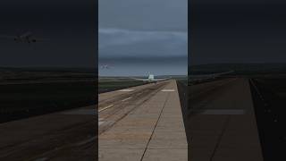 Citilink A320200 Butter Landing at Guam RFS  Real Flight Simulator 🔥¡¡shorts [upl. by Oniluap]