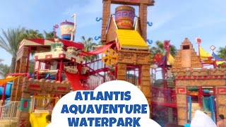 Atlantis AQUAVENTURE waterpark DUBAI  Worlds Largest Water Park Easybusykids [upl. by Ecurb]