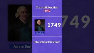 Classical Liberalism Part 2 Adam Smiths Free Market Economics 🌍📘 internationalrelations history [upl. by Alvan]