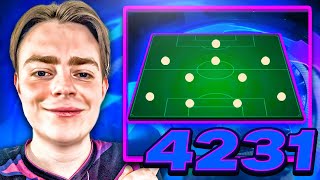 Own the META with 4231 ✅💯 Best Custom Tactics amp Formation EAFC 24 [upl. by Ettennil]