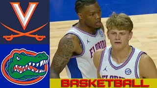 VIRGINIA vs 13 FLORIDA Basketball Game Full Highlights 2024 [upl. by Damalus323]