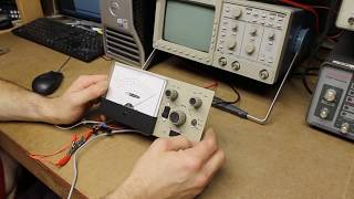 Heathkit IT 18 Transistor Checker Teardown and Testing [upl. by Mendes]