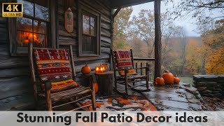 Amazing Fall Patio Decor Ideas to Make Your Patio Pop This Autumn [upl. by Svetlana285]