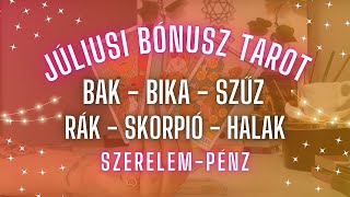 FÖLD amp VÍZ jegyek 🌏🌊 PÉNZ amp SZERELEM ❤️ 💸 Ez most NAGYON izgalmas 👀 ✨ júliusi bónusz tarot 2024 ✨ [upl. by Iaka79]