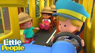 Little People Mini Adventures  Adventure on the Jungle Bus🐒  Kids Cartoons [upl. by Xenophon]