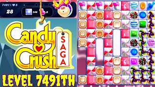 Level 7491th Candy Crush Saga Live Streaming On YouTube By Sankat Mochan Vlogs [upl. by Nipsirc]