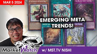 Emerging Meta Trends Cause Shifts All Over the Market YuGiOh Market Watch March 5 2024 [upl. by Haraj408]