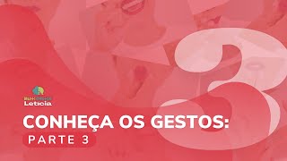 Gestos Parte 3  Método MultiGestos Letícia [upl. by Eirovi]