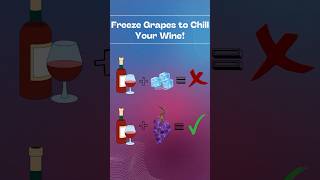 Frozen Grapes Wine Chiller 🍇🍷🥶lifehacks youtubeshorts shorts kitchenlifehack [upl. by Alasteir]