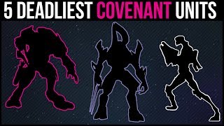 5 Deadliest Elite Covenant Military Units  Halo Lore Explained [upl. by Sug]