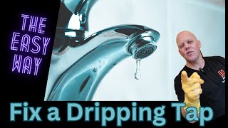 How to Fix a Dripping Tap Valve and Save £££ [upl. by Aneba574]