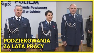 Lubin Pożegnanie Pani komendant i łzy wzruszenia [upl. by Lanette123]