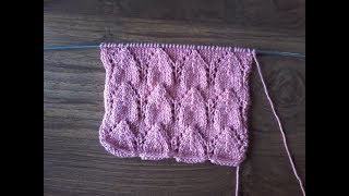 Tuto point de tricot  tricoter le point darche [upl. by Ellenwad464]