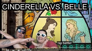 CINDERELLA vs BELLE Princess Rap Battle HOOLIGAN REACTION [upl. by Ringsmuth]