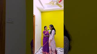 Allantha doorala❤️💫 subscribe dance motherdaughersupportmychanneltrendingshorts venkatesh [upl. by Lehsreh]