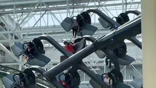 Woman Stuck Spinning on Roller Coaster Ride at Mall of America [upl. by Nosnaj235]