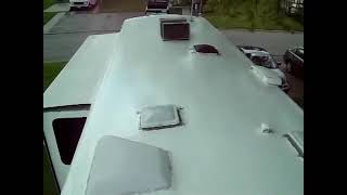 rv roof magic rv roof leak repair [upl. by Cerys185]