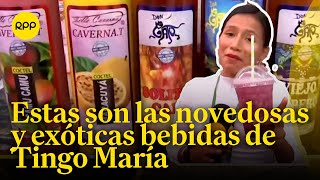 Tingo María Probamos sus bebidas novedosas y exóticas [upl. by Alekahs]