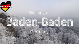 【BadenBaden】🇩🇪Walking in BadenBaden Germany  The largest spa town in Germany  Walking Tour [upl. by Ailecnarf]