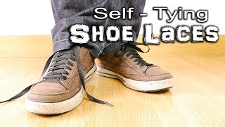 SelfTying Shoe Lace Trick [upl. by Elkraps102]