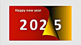 Folded Card New year Animation [upl. by Eibocaj]