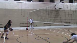 MARC Volleyball  training drills  1 netjumpsrollspike [upl. by Junieta]