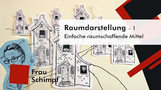 Raumdarstellung 1 — Einfache raumschaffende Mittel [upl. by Nwavahs]