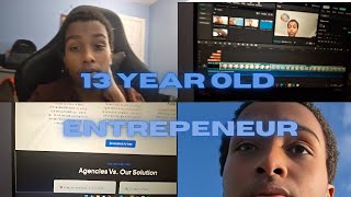 REALISTIC DAY IN THE LIFE OF A 13 YEAR OLD ENTREPENEUR💫 [upl. by Noned]