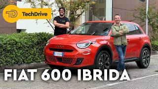 FIAT 600 IBRIDA TEST DRIVE PRO e CONTRO [upl. by Bethel522]