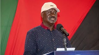 LIVE RAILA ODINGA ADDRESSES THE NATION AHEAD OF MONDAY DEMOS [upl. by Tarryn103]