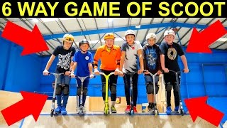 6 WAY PRO GAME OF SCOOT [upl. by Sokem]