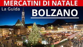 MERCATINO DI NATALE DI BOLZANO UN VIAGGIO INCANTATO NEL CUORE DELL ALTO ADIGE [upl. by Itnahsa]