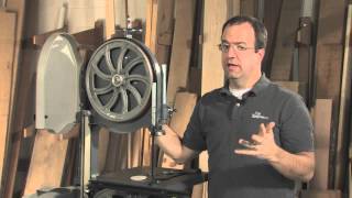 How to Change a Bandsaw Blade [upl. by Ahsikad]