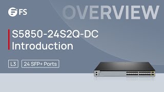 S585024S2QDC Ethernet Switch Overall Introduction  FS [upl. by Ennasor]